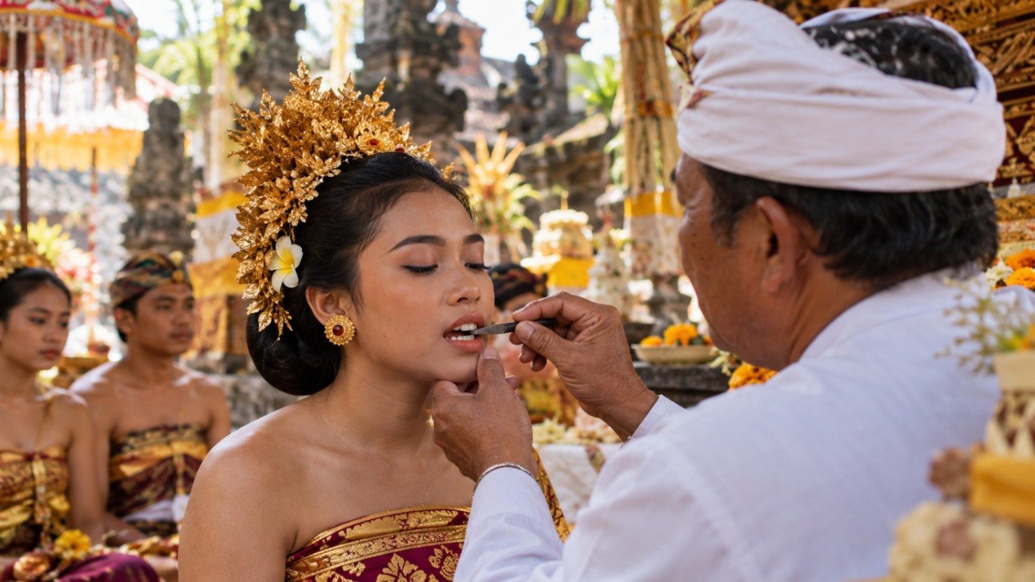 Tooth Filing Ceremony: A Guide to Metatah Bali Traditions